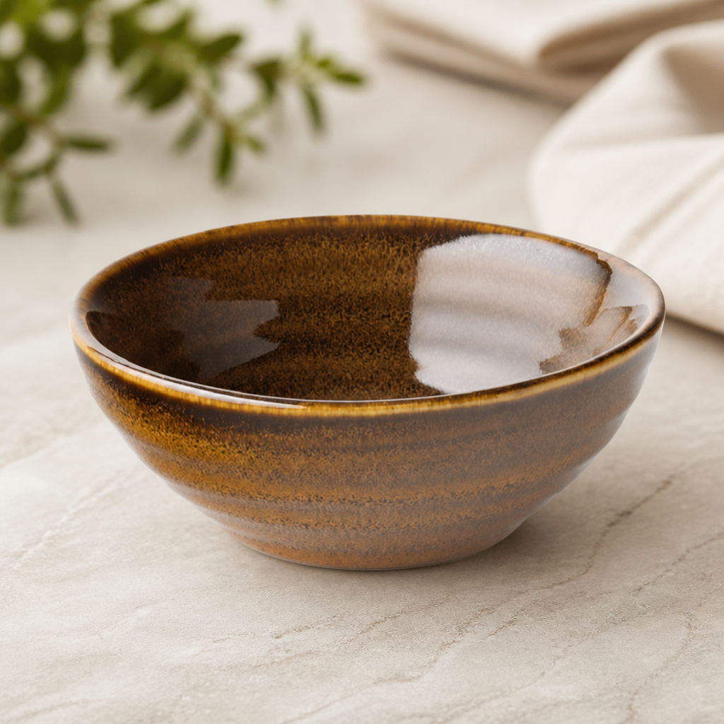 Commercial Dipping Bowls 60ml Stoneware 6 Pack