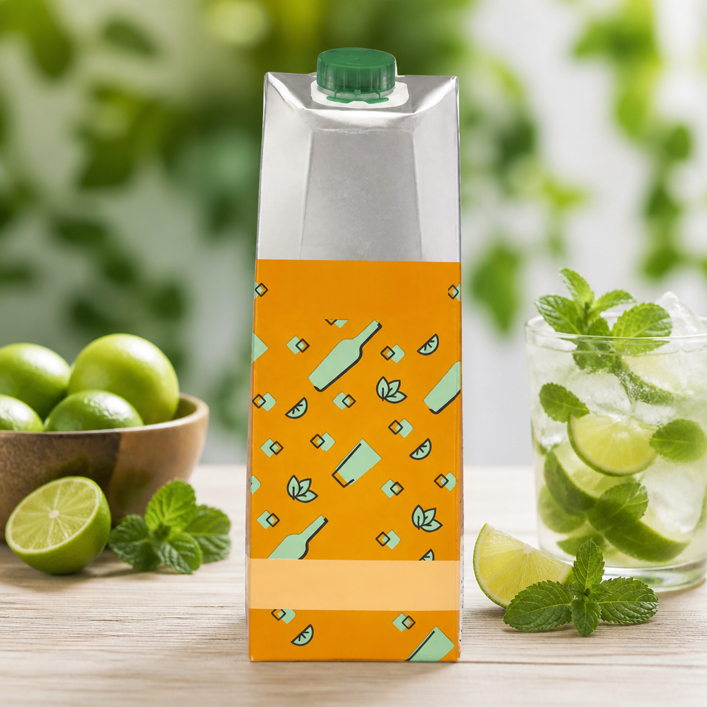 Commercial Mojito Cocktail Mixer 1L - Ready-Made Puree