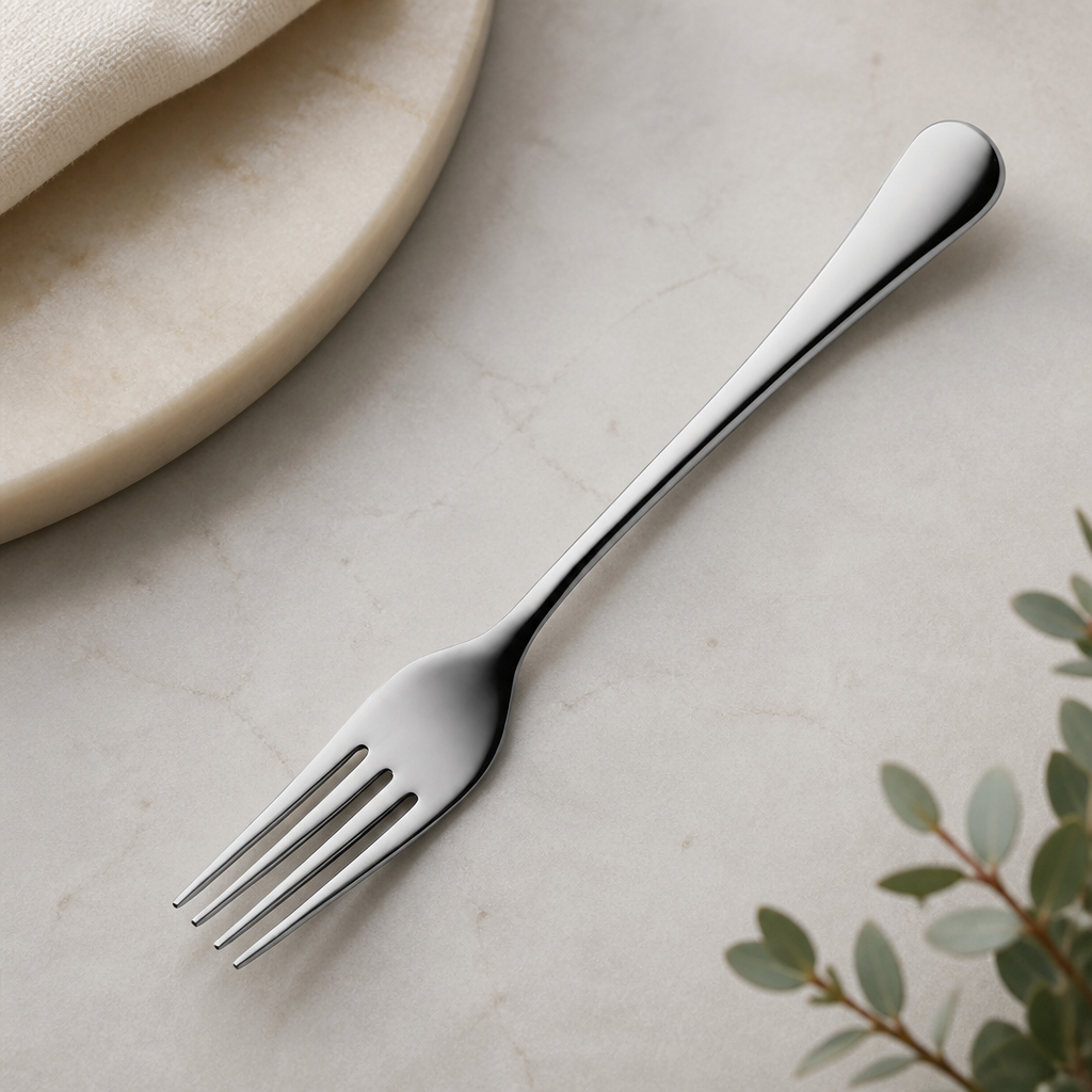 Commercial Dessert Forks 12 Pack Stainless Steel 182mm