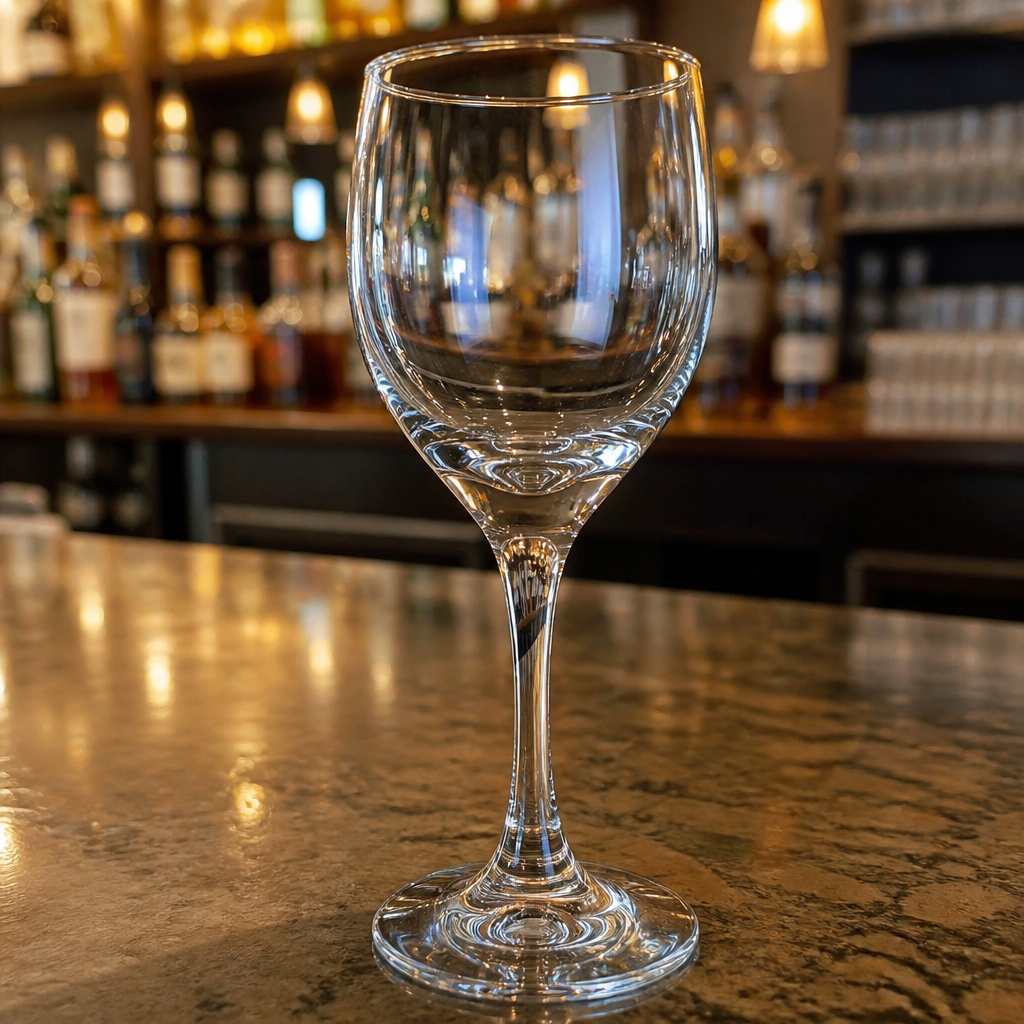 240ml Commercial Wine Glasses - Durable 12 Pack Set