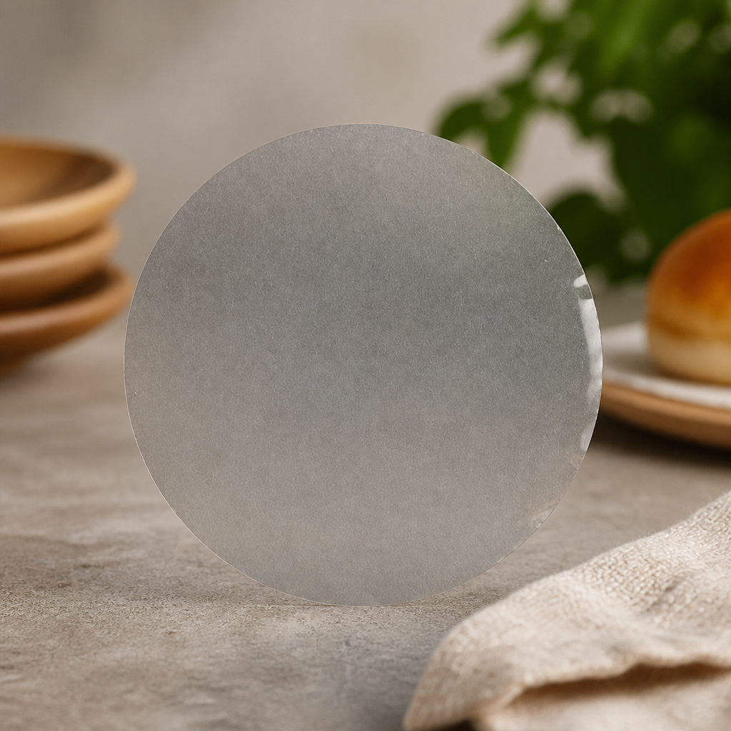 Commercial Burger Plastic Discs 100mm - 5000 Pack