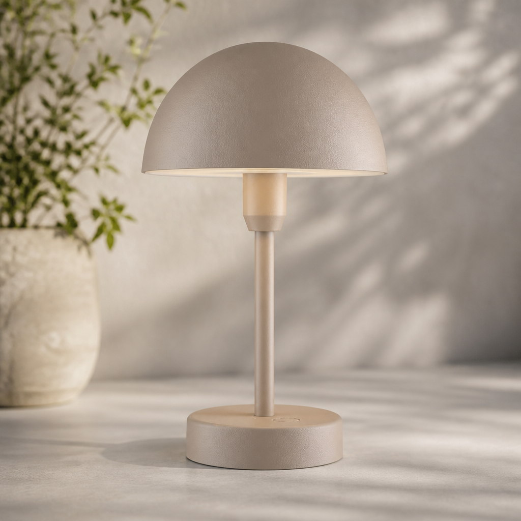 Outdoor Battery Light 250mm Rated Aluminium Portable Fixture