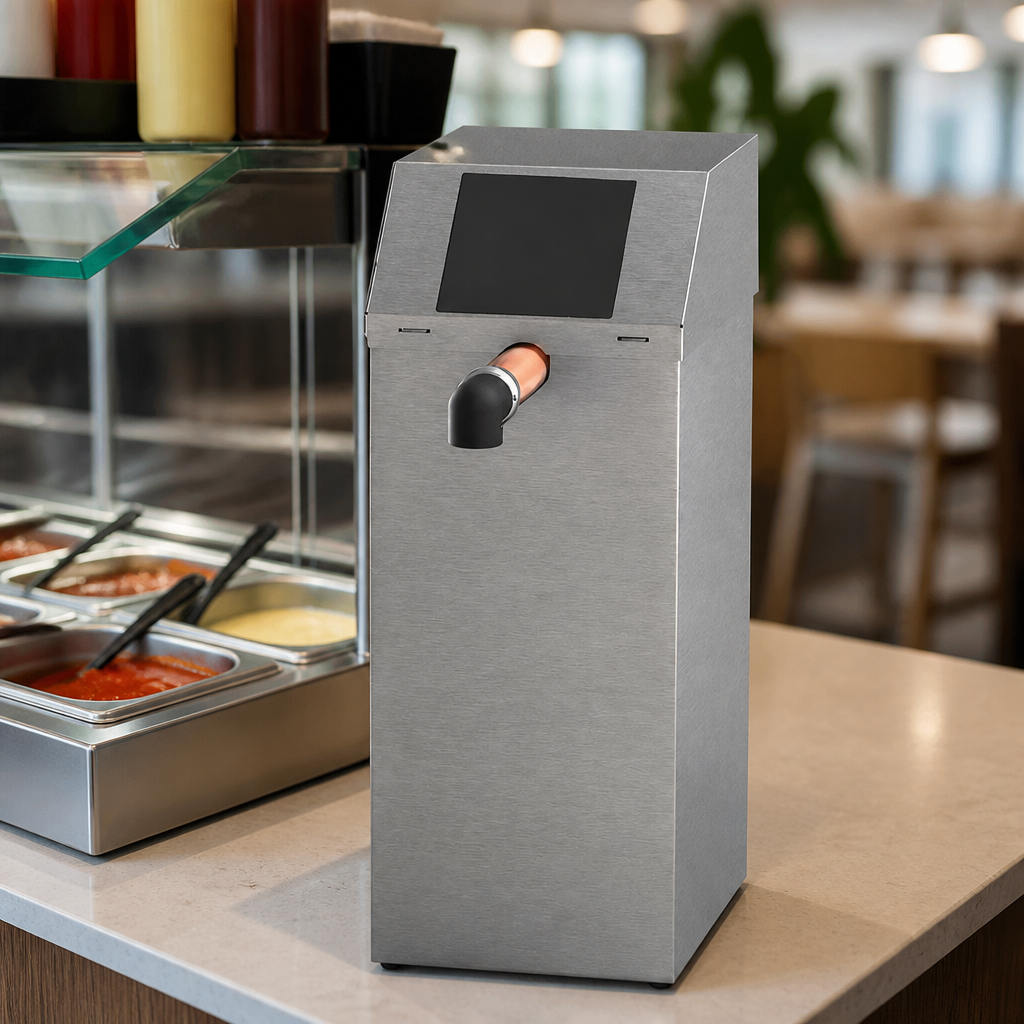 Commercial Touchless Sauce Dispenser for Self-Serve Stations