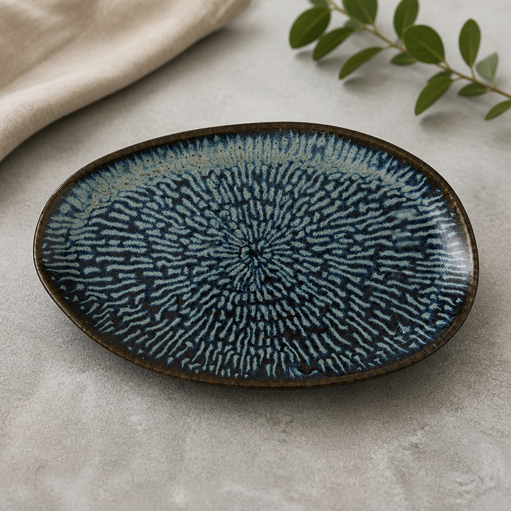 Commercial Oblong Plates 219x130mm Super Vitrified Ceramic 6 Pack