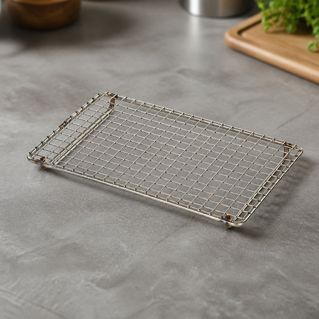 Commercial Konro Grill Spare Mesh 280x175mm Stainless Steel