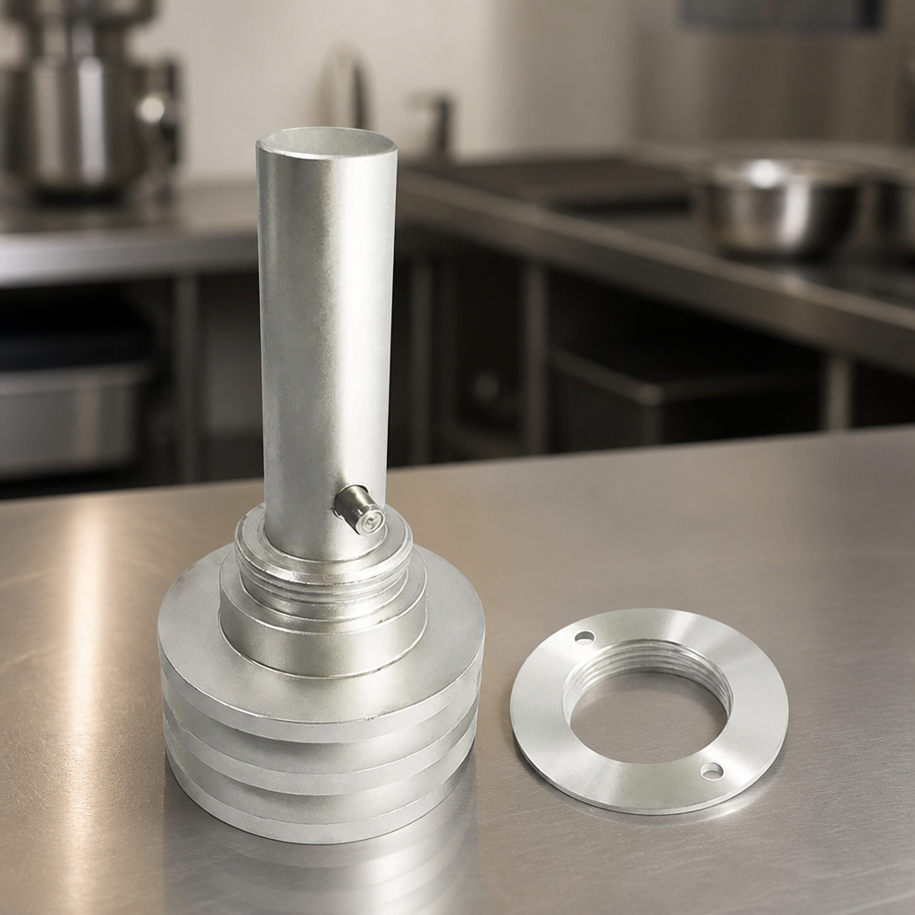 Commercial Glasswasher Drive Shaft Assembly 53mm Height