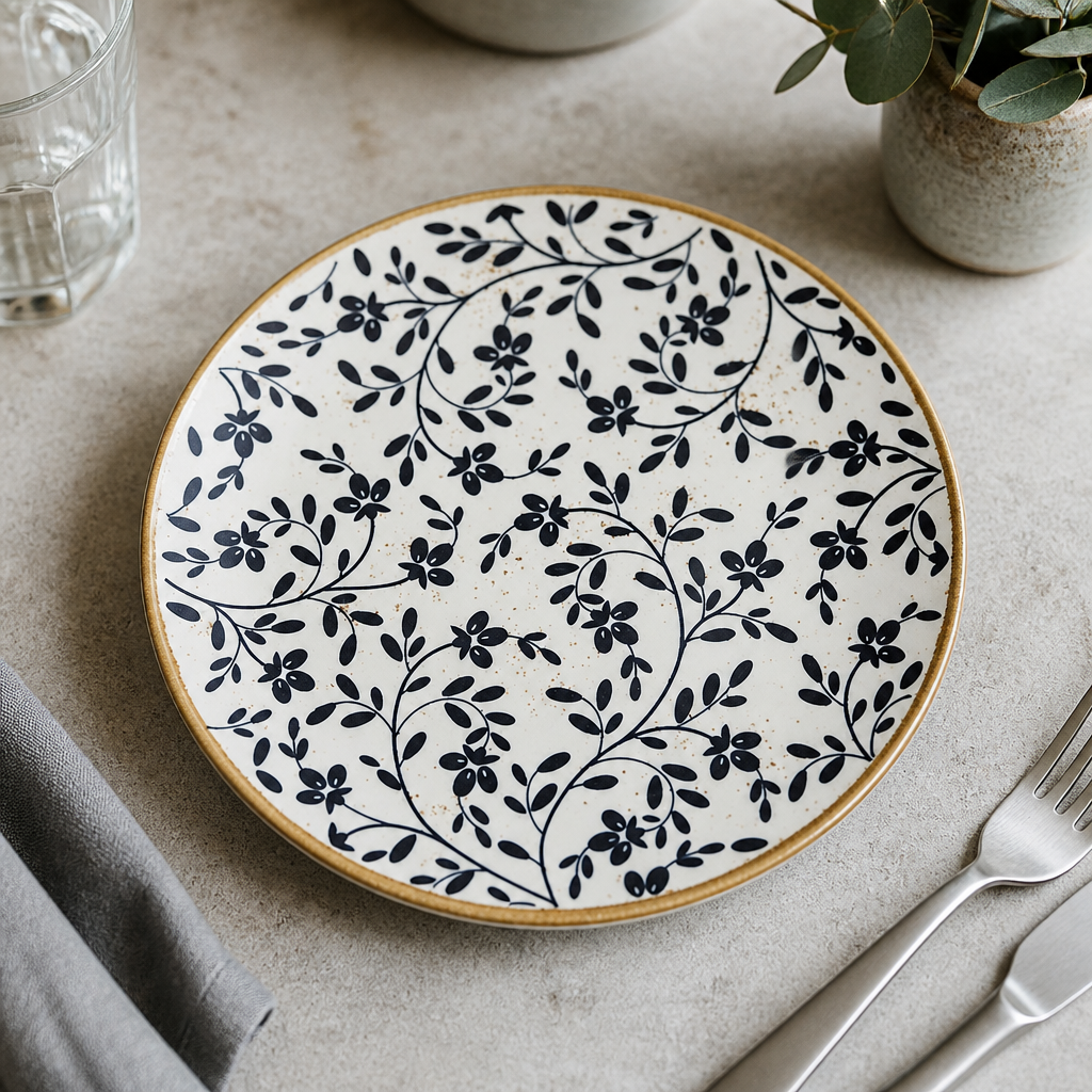 Commercial Coupe Plates 252mm Blue 12 Pack for Catering