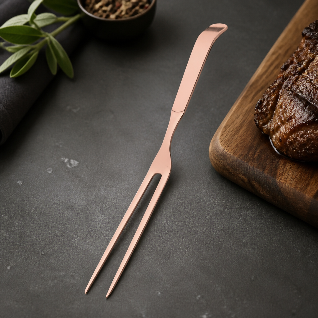 Commercial Meat Forks Set of 6 Stainless Steel