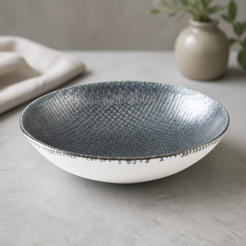 Commercial Coupe Bowls 247mm Blue Super Vitrified Ceramic 12 Pack