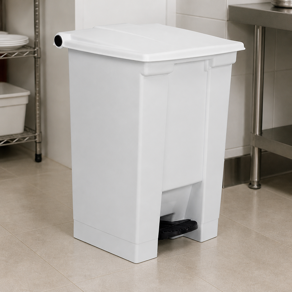 Commercial Step-On Pedal Bin 45.5Ltr Waste Container