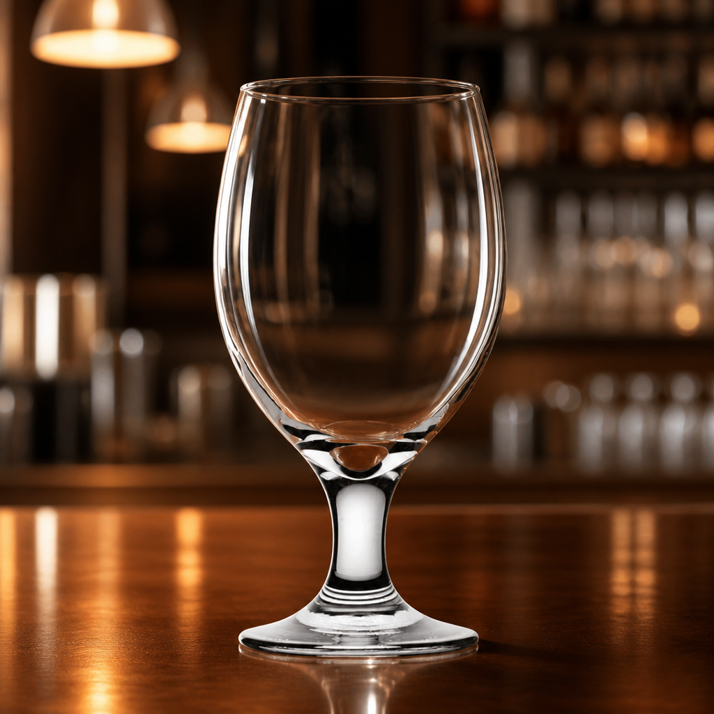 400ml Bistro Stemmed Beer Glasses Set of 24