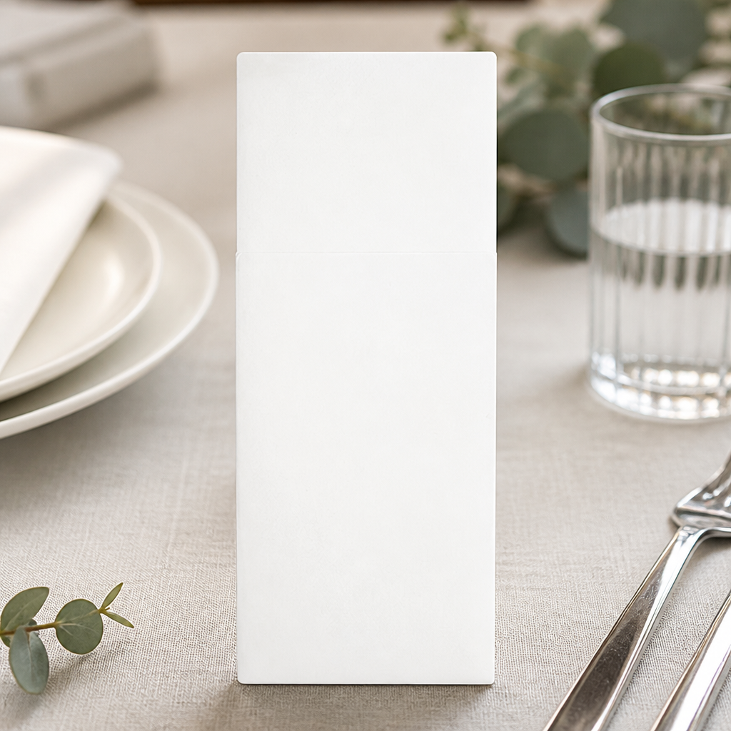 Commercial Recyclable Paper Dinner Napkins 48x40cm 400 Pack