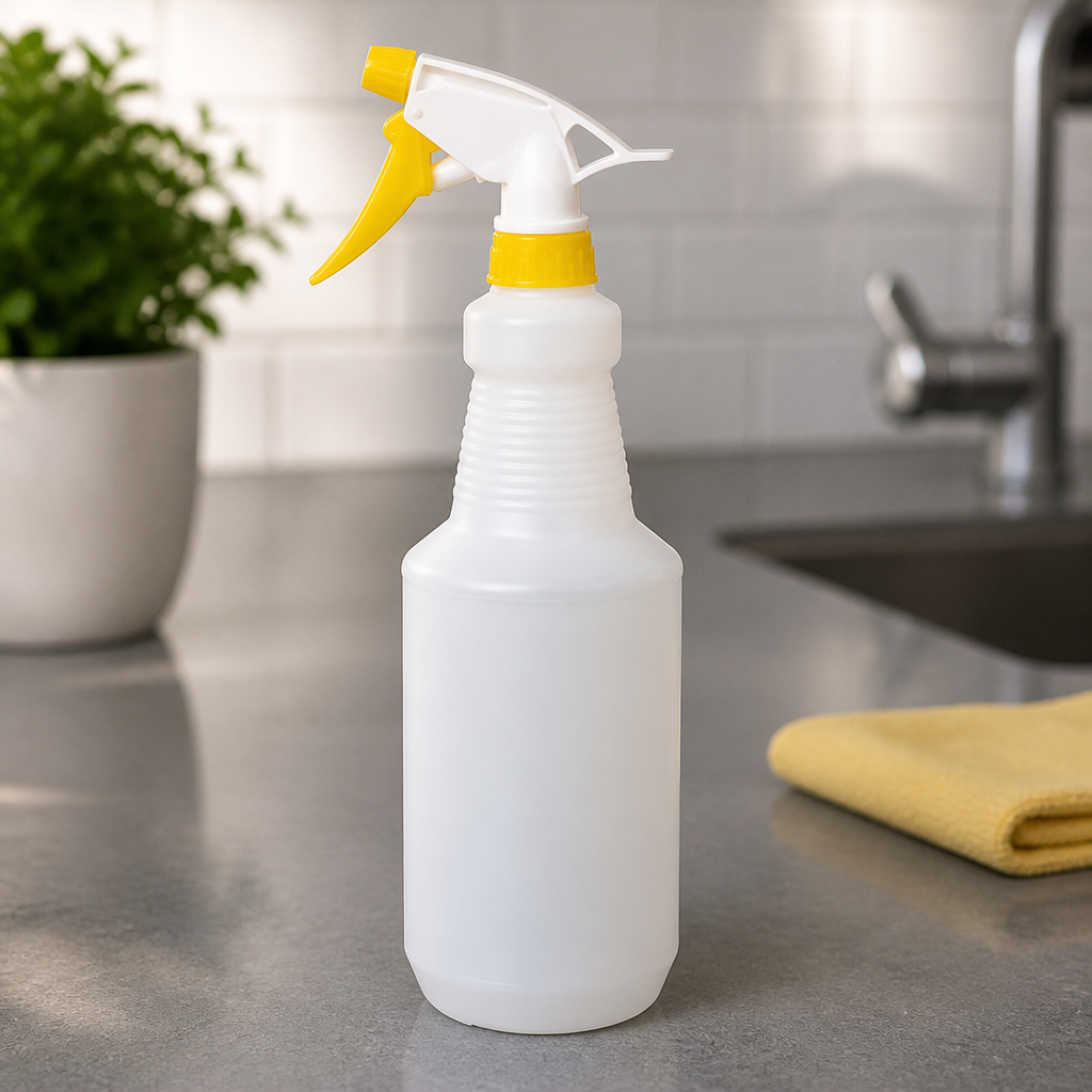 750ml Commercial Colour-Coded Trigger Spray Bottle Yellow