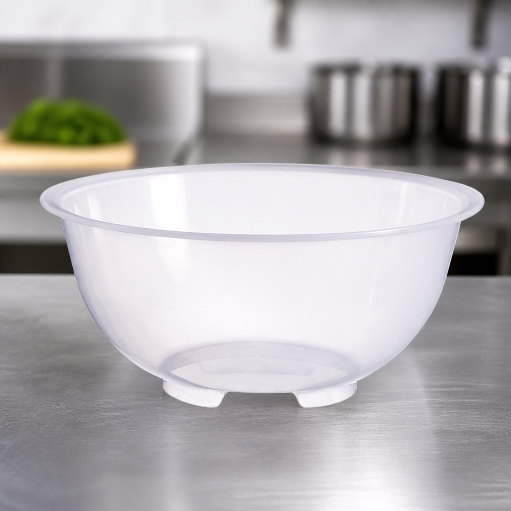 11L Commercial Polypropylene Mixing Bowl Dishwasher Safe