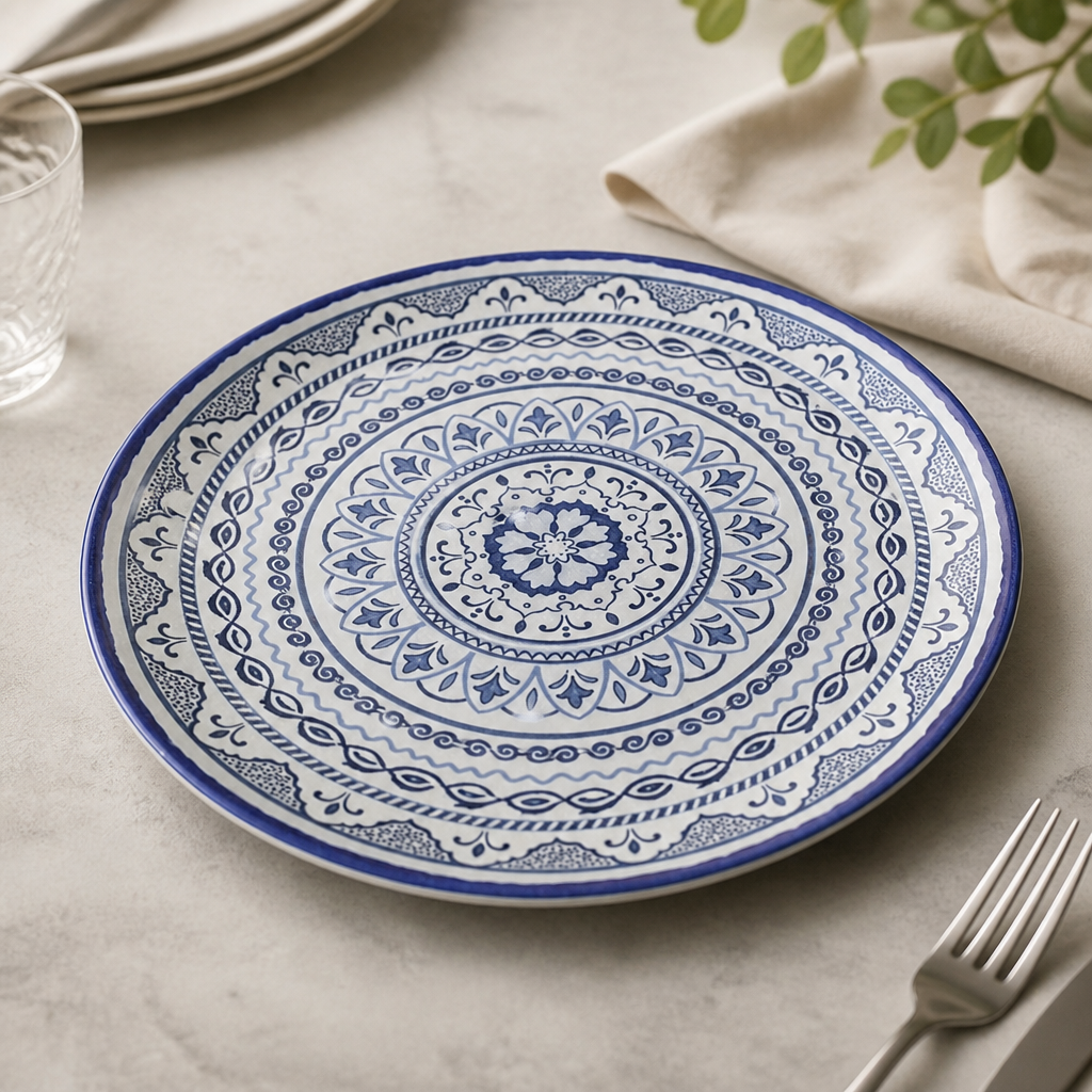 Commercial Coupe Plates 285mm Moresque Style 12 Pack