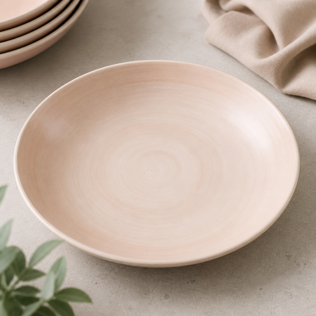 Commercial Coupe Bowls 247mm Pink 12 Pack