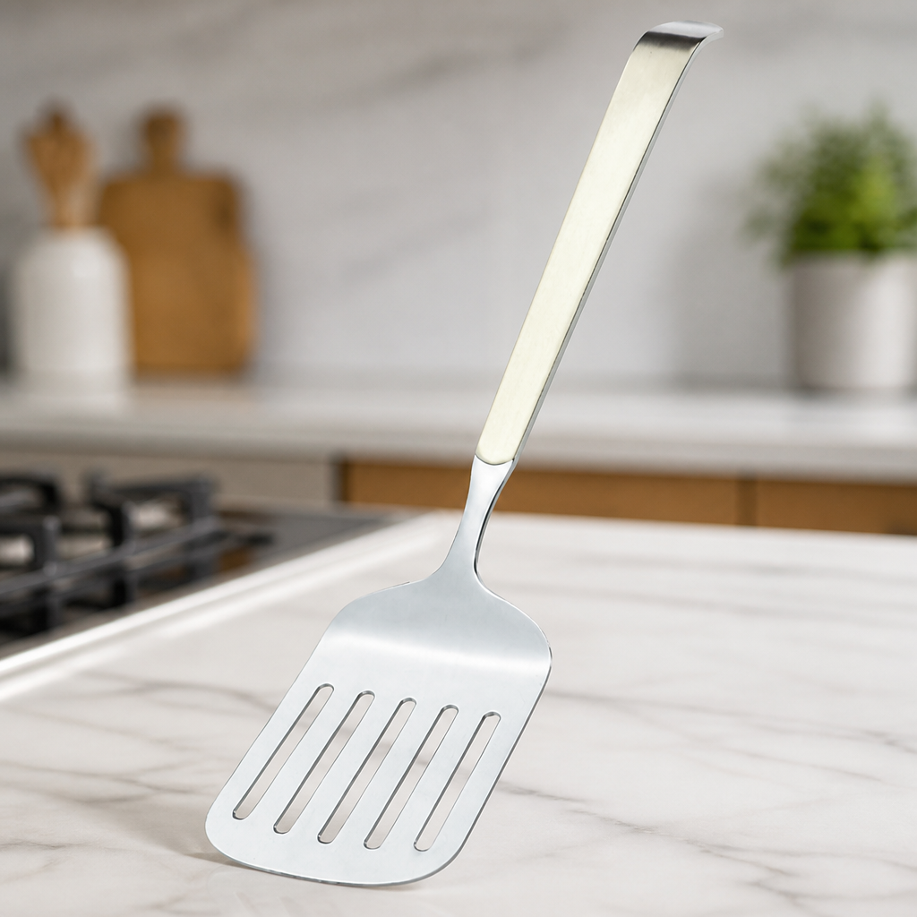 Commercial Slotted Spatula 31cm Stainless Steel Kitchen Tool