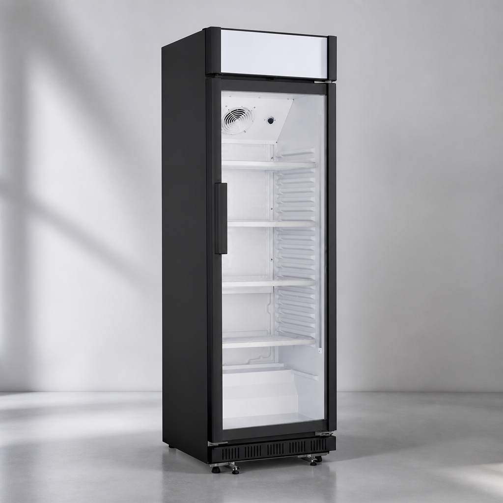 354L Commercial Upright Display Cooler with Light Box