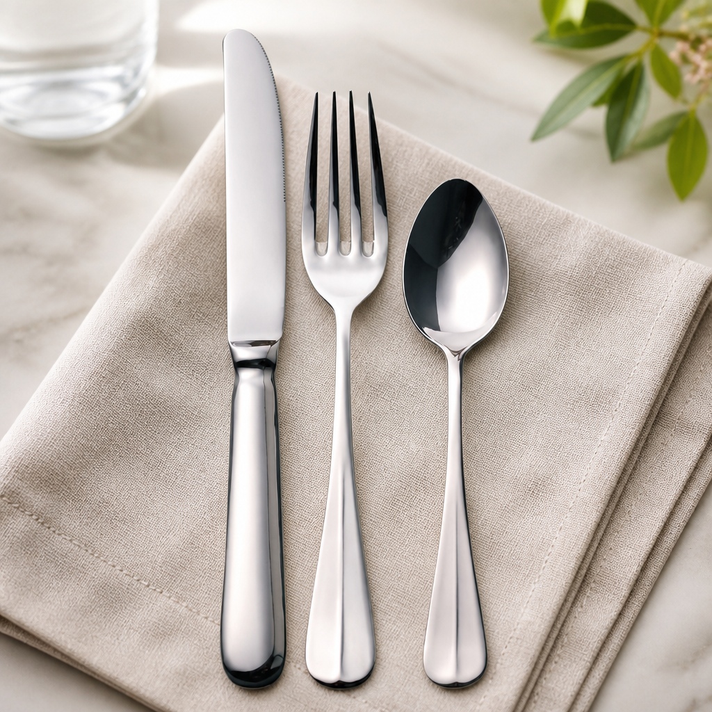Commercial Cutlery Sample Set - 18/0 Stainless Steel 3 Pieces