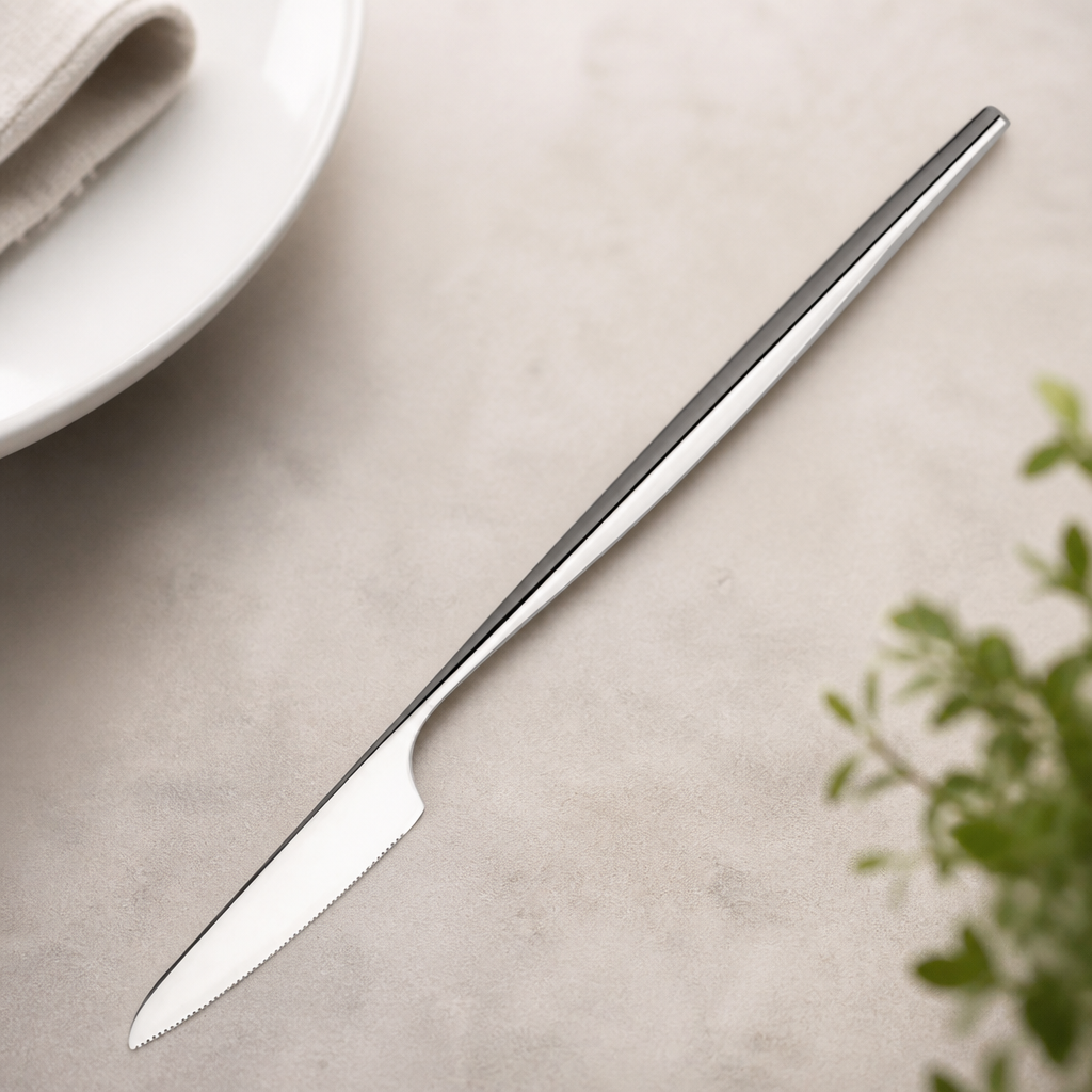 Commercial Table Knives 226mm Pack of 6 Stainless Steel Cutlery