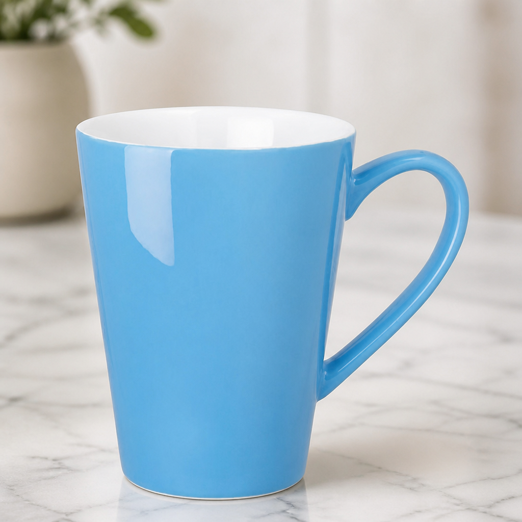 Commercial Latte Cups 340ml Bright Blue 12 Pack
