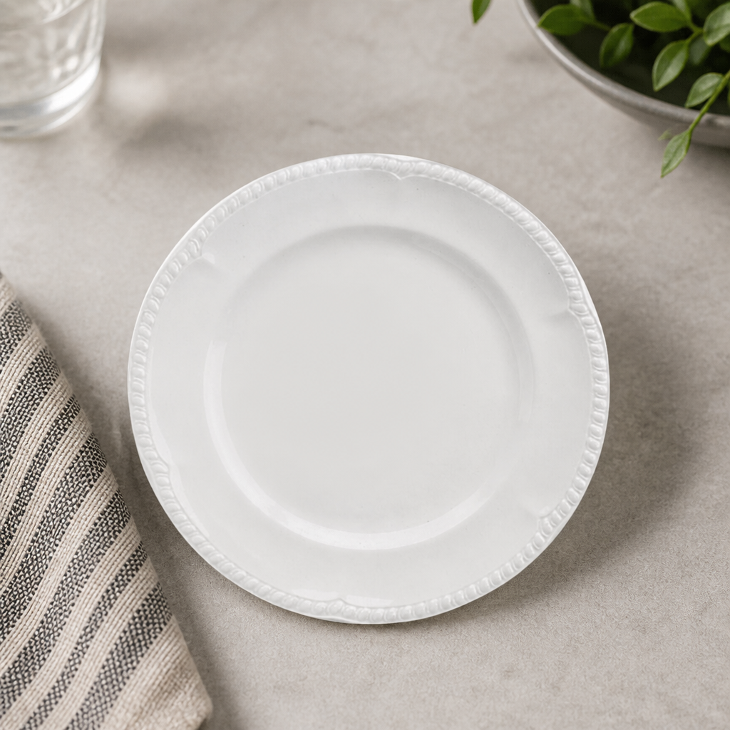 Commercial Porcelain Plates 165mm - 24 Pack