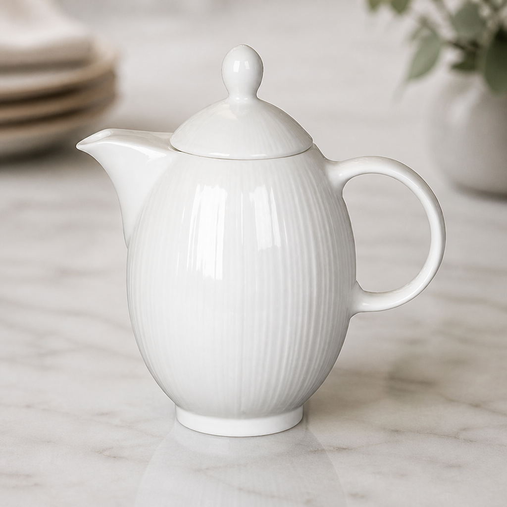 340ml Commercial Coffee Pot with Lid - 6 Pack