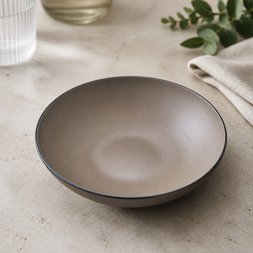 Commercial Melamine Round Bowls 209mm - 24 Pack