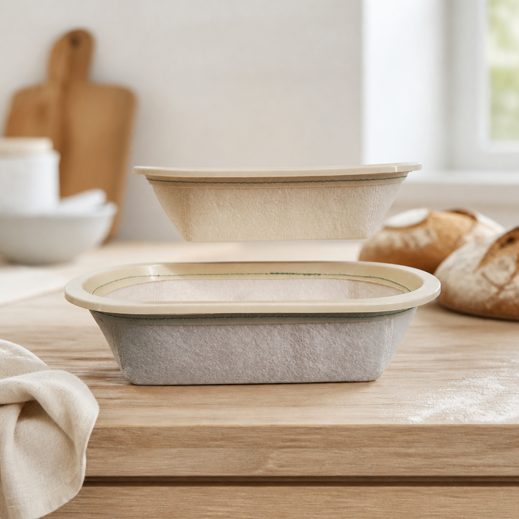 Large Virgin Wool Banneton 310x160mm for Bread Making