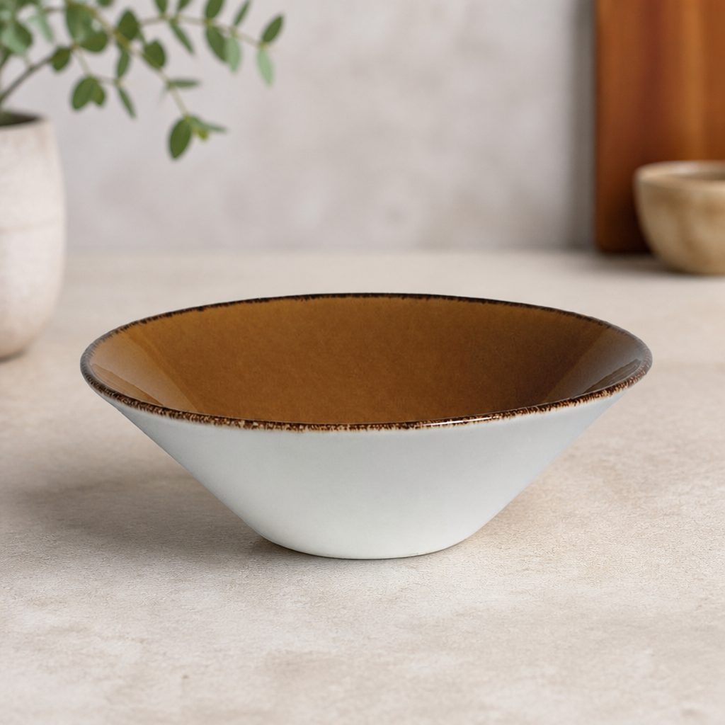 Commercial Mustard Essence Bowls 165mm - 24 Pack