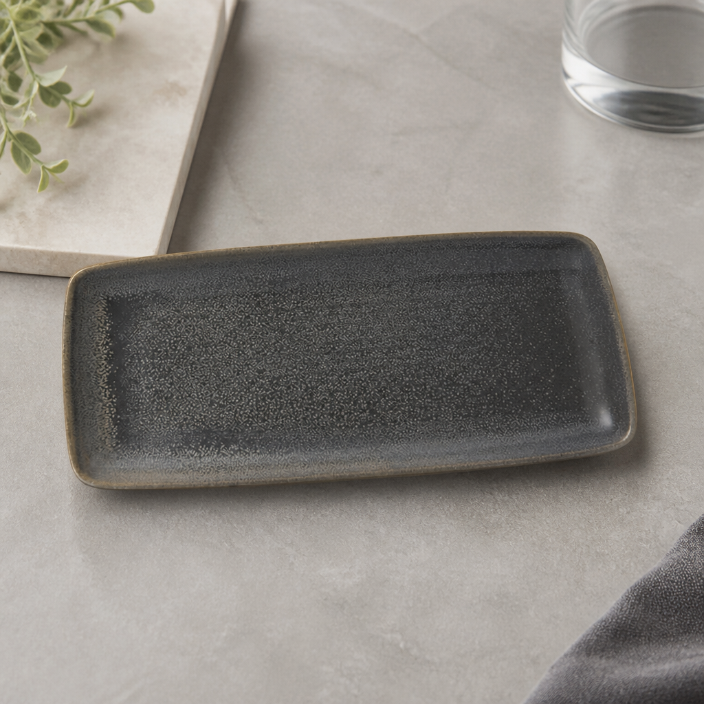 Commercial Granite Rectangular Trays 272x125mm 6 Pack