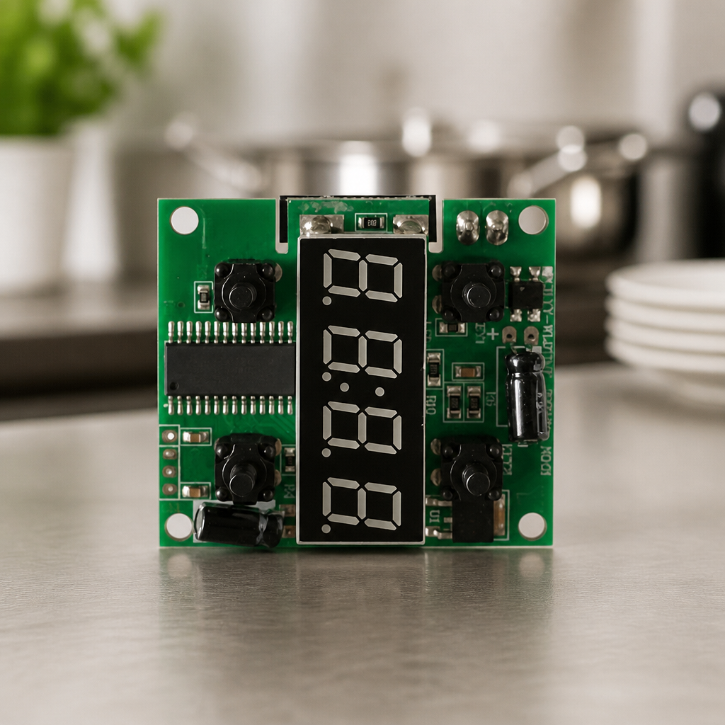 Commercial Waffle Maker PCB Timer Replacement Part Green