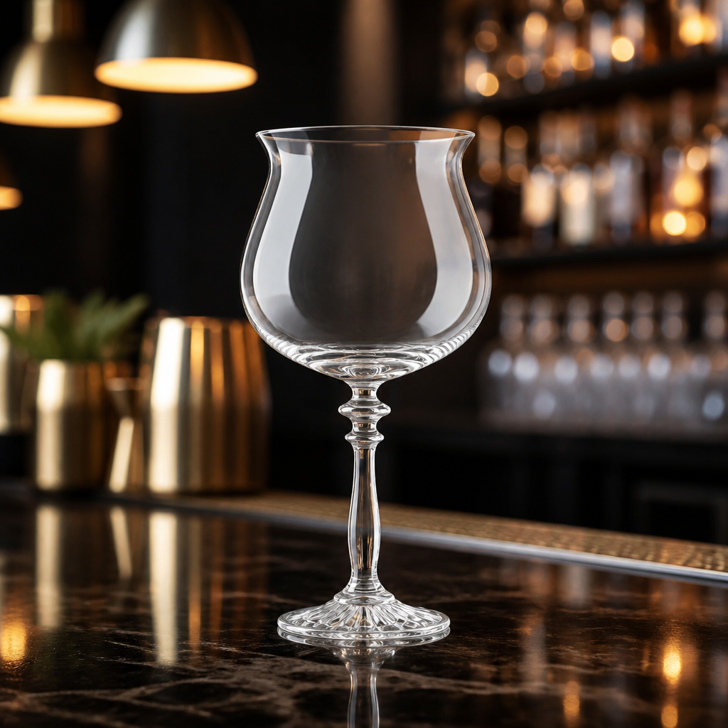 620ml Commercial Gin Goblets - Vintage Style Glasses (6 Pack)