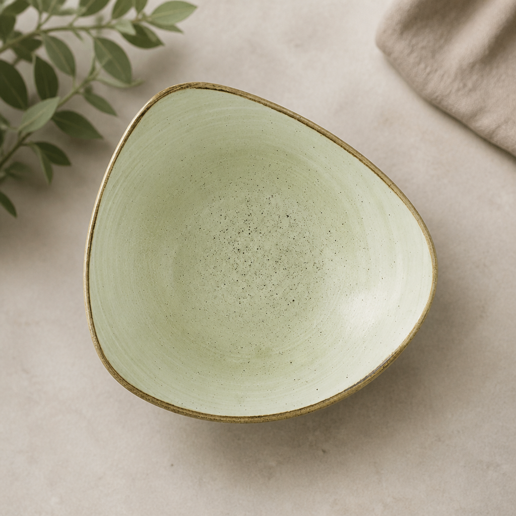 Commercial Raw Green Bowls 229mm 12 Pack