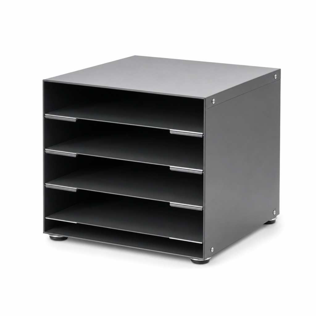 4 Drawer Open Paper Storage Cabinet