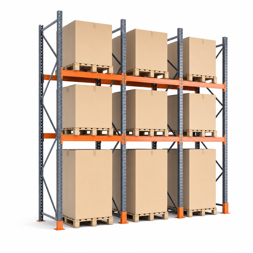 4000mm High Pallet Racking Complete Kits