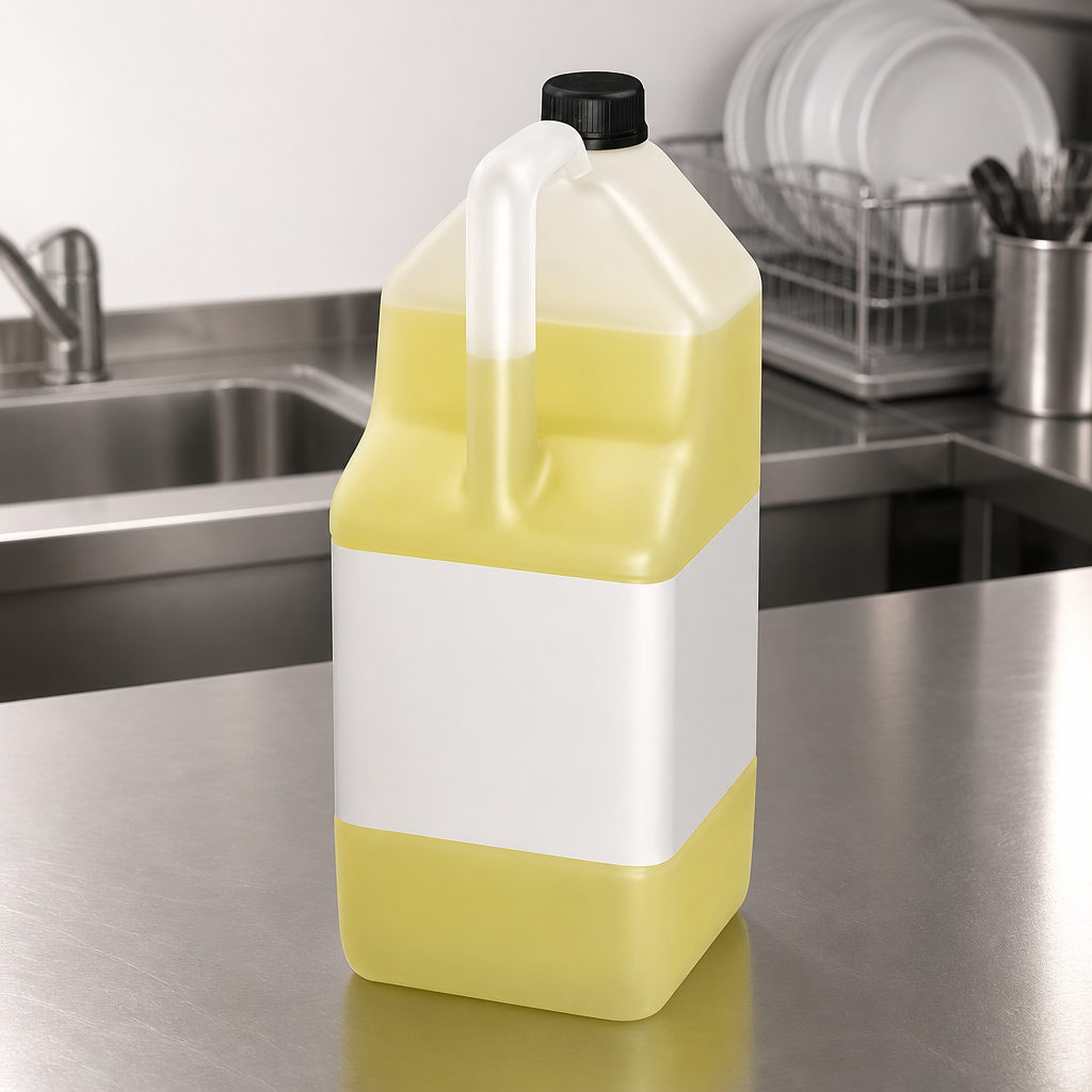 Lemon Washing Up Liquid Concentrate 5Ltr 2 Pack for Kitchens
