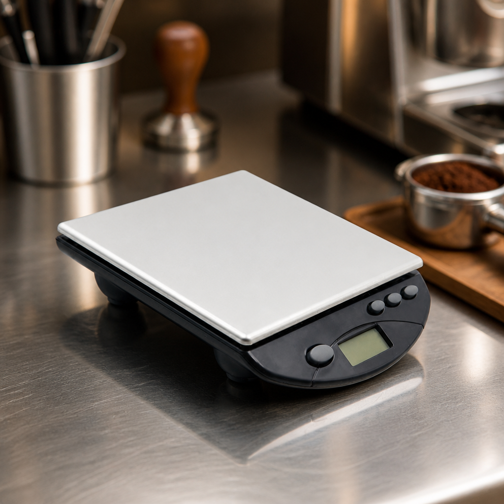 2kg Commercial Portafilter Scale with Backlit LCD Display
