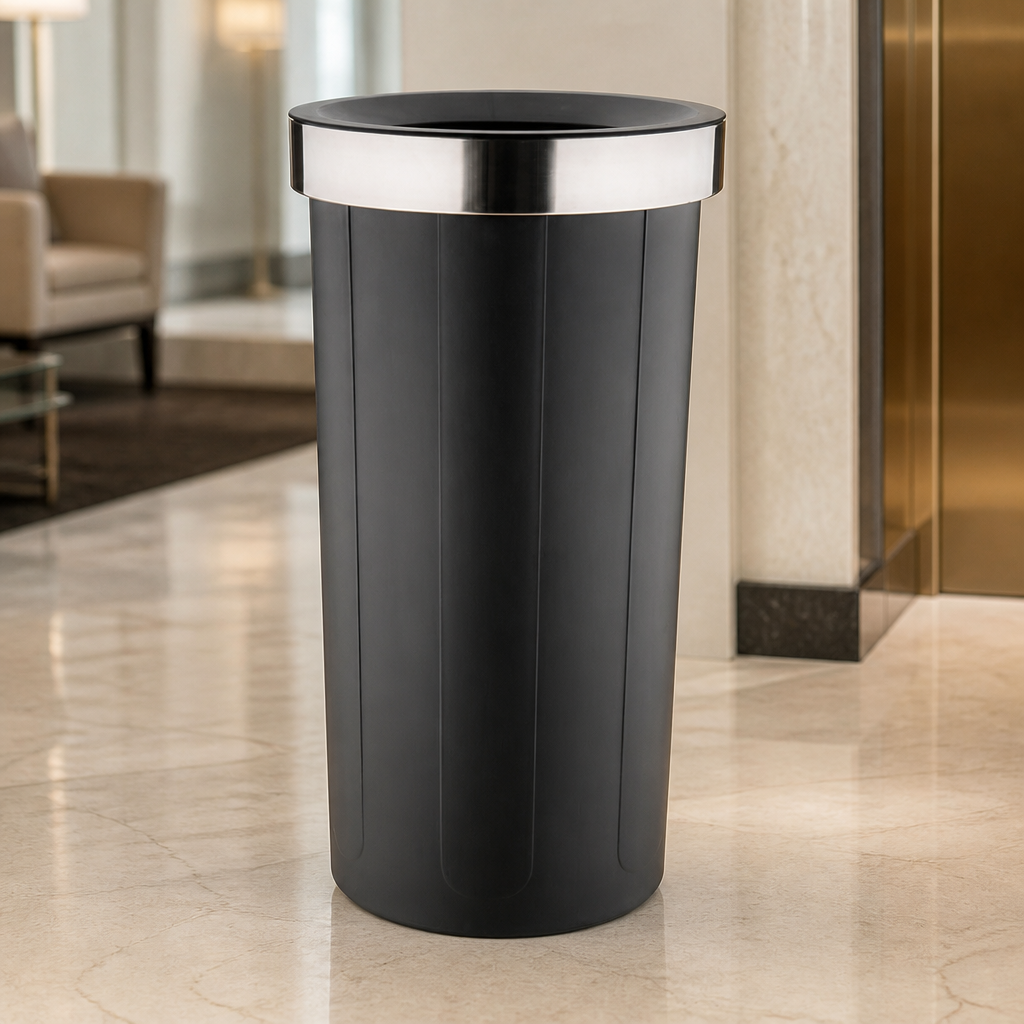 60L Commercial Open Top Bin with Anti-Fingerprint Technology