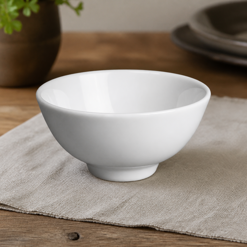 Commercial 100mm Rice Bowls 190ml - 36 Pack Porcelain Set
