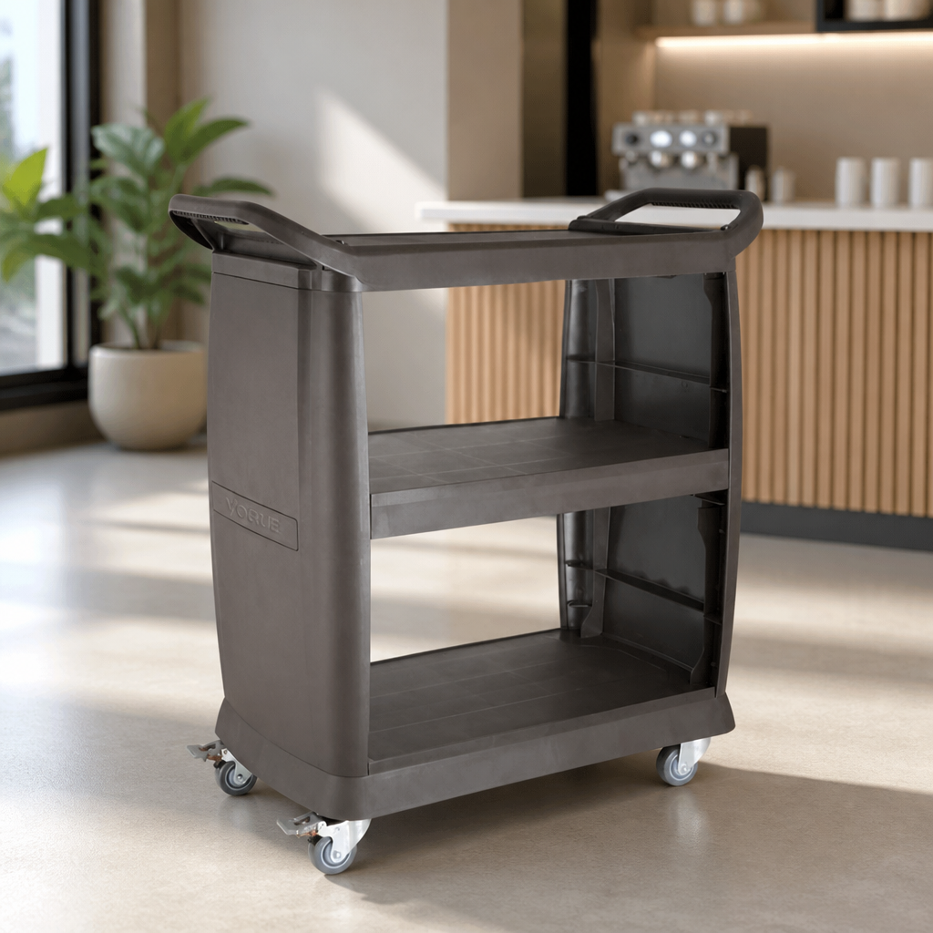 Commercial Mobile Trolley 90kg Capacity Utility Cart