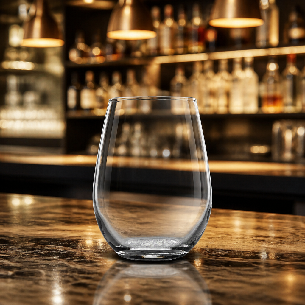 Stemless Wine Glasses 355ml 6 Pack Commercial Drinkware
