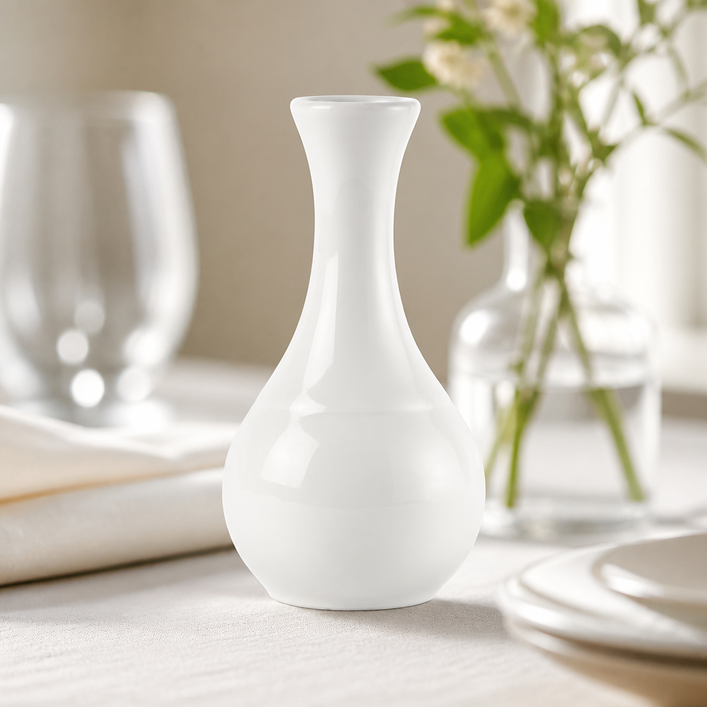 Commercial Table Vases Set of 6 Durable Bud Vases