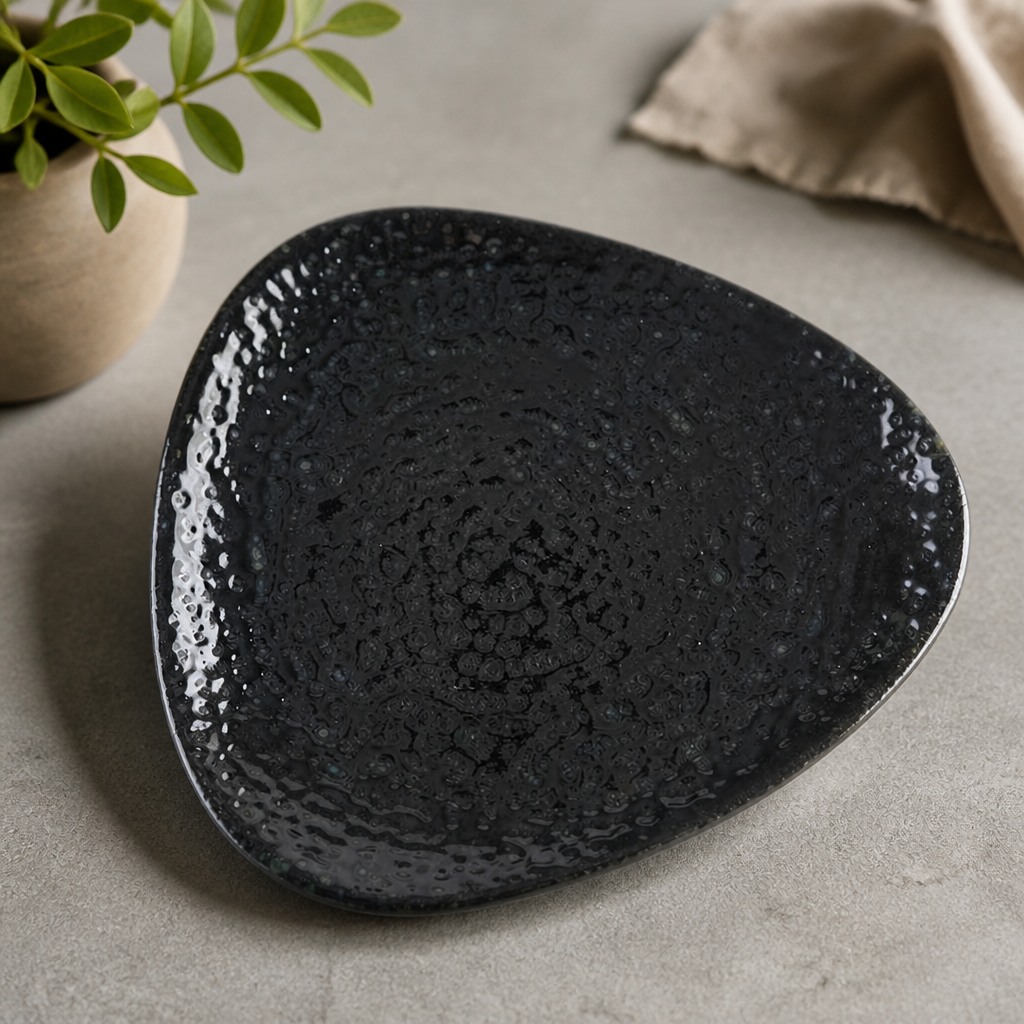 Commercial Triangle Plates 192mm - 12 Pack Vitrified Dinnerware