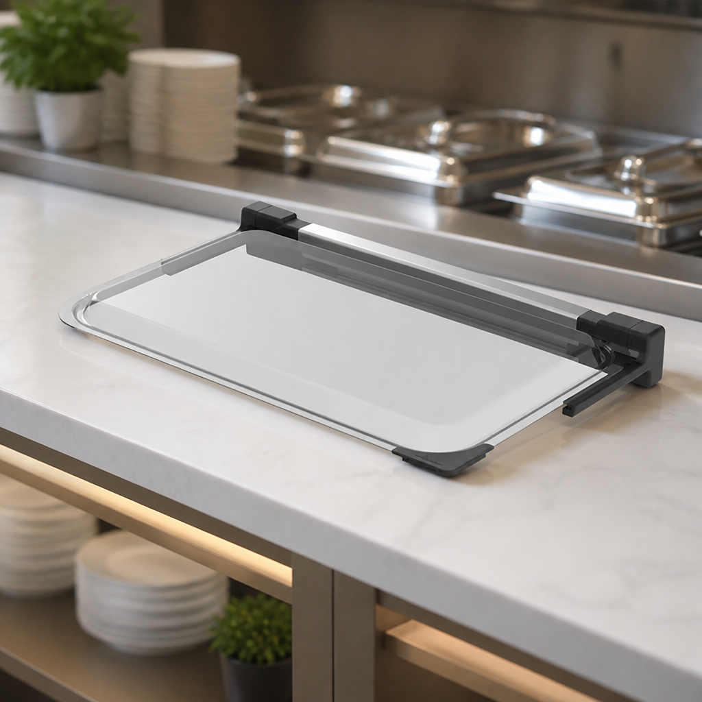 Commercial Lid 1/1GN Soft Close Polycarbonate Cover