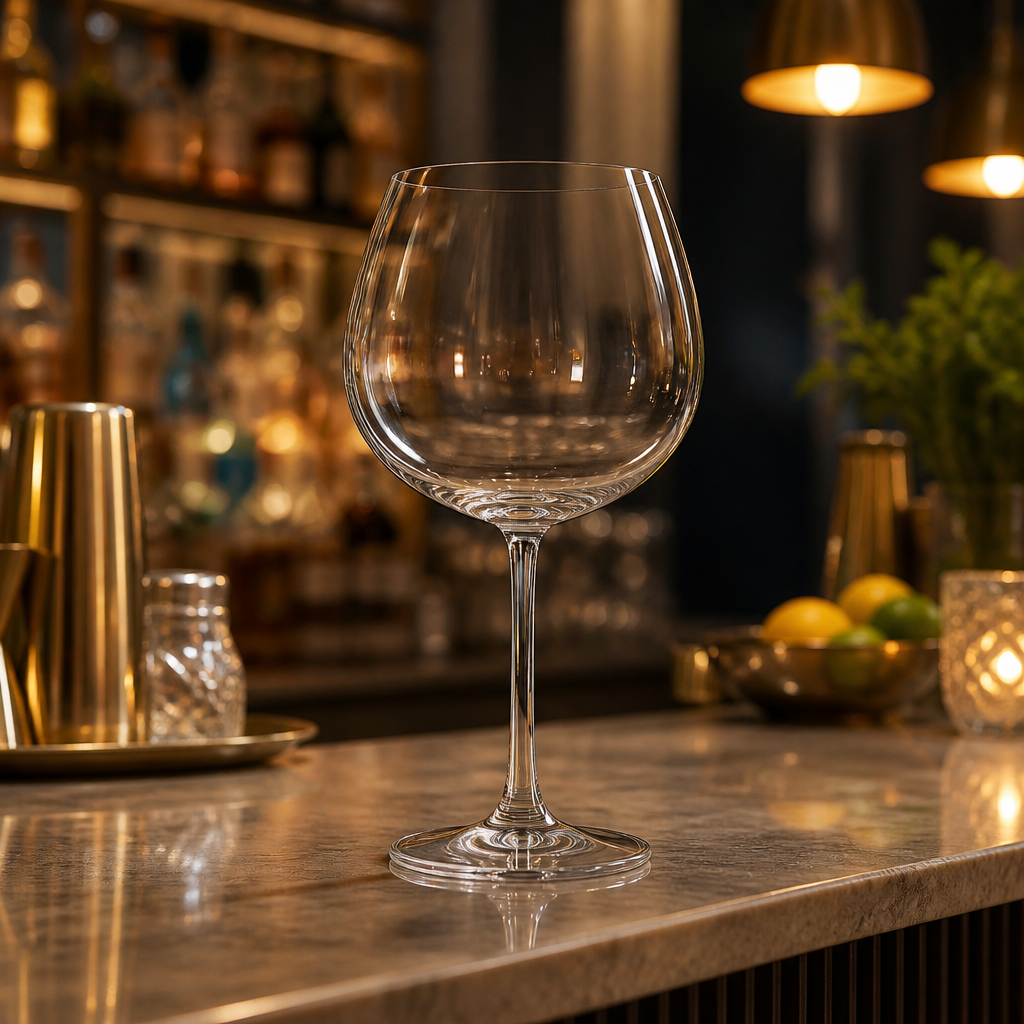 Commercial Crystal Gin Glasses 645ml Set of 6