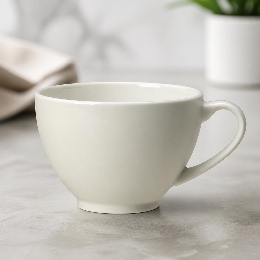 Commercial Fine Cups 220ml for Catering - 36 Pack