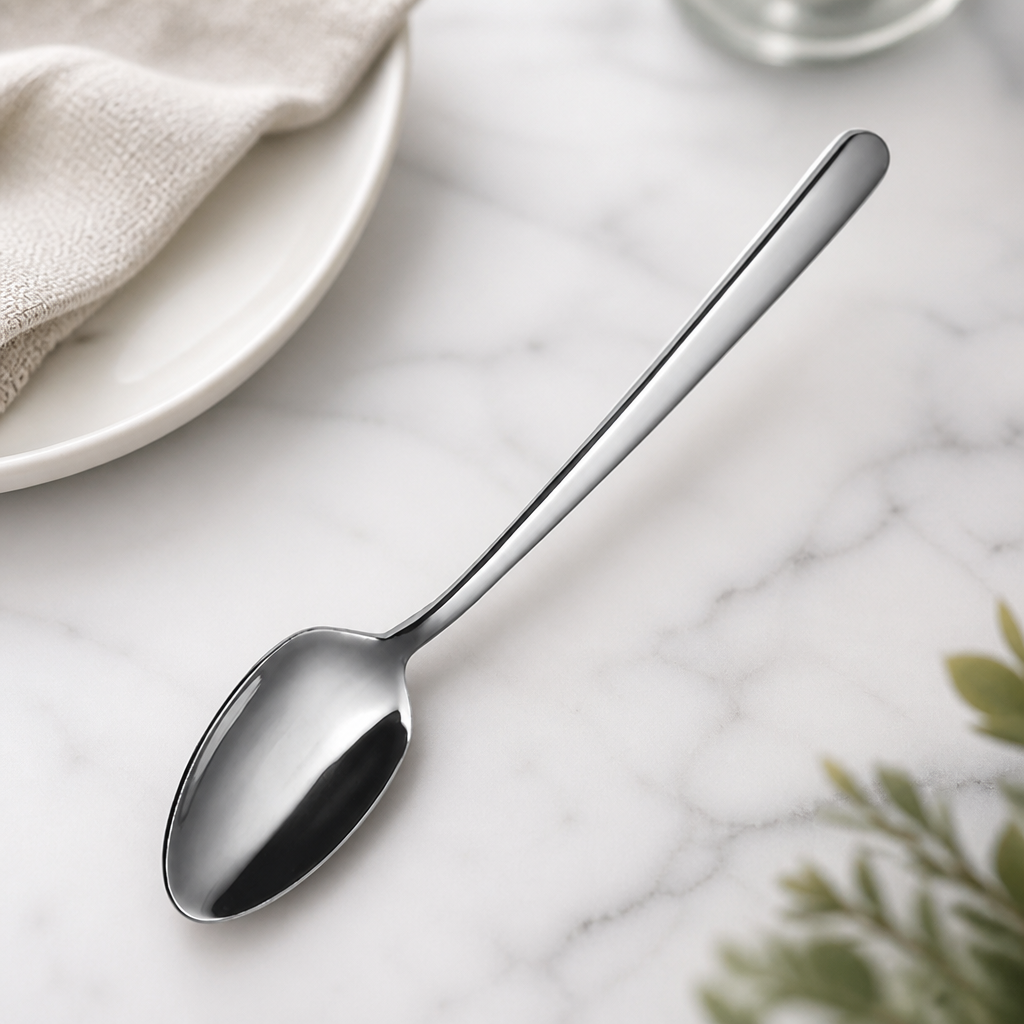 Commercial Stainless Steel Tablespoons Set of 12 Elegant Cutlery