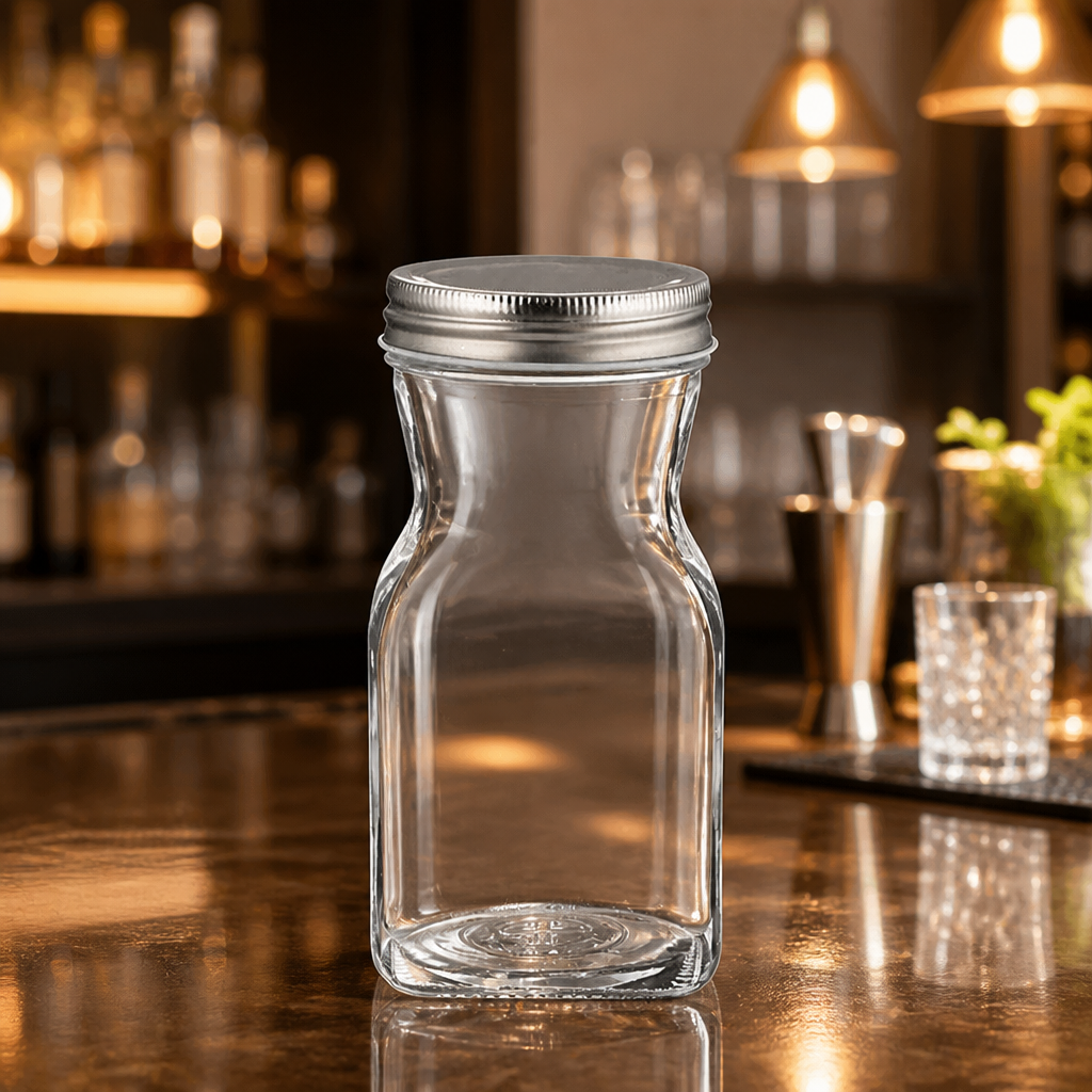 500ml Glass Juice and Sauce Bottle for Commercial Use