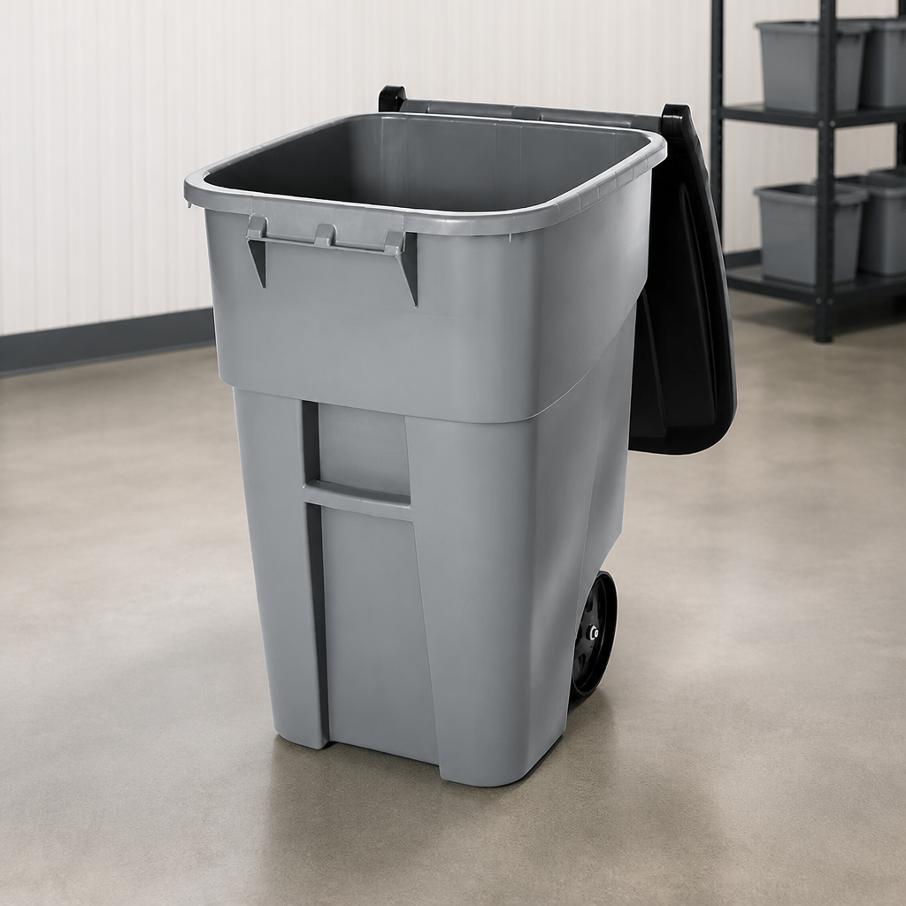 Commercial Rollout Container 189L Heavy-Duty Waste Bin